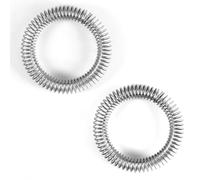 Tinoaly 2uds Muelles para Batidor Nespresso Aeroccino 3/4/Plus, Batidor Acero Inoxidable Espumador Leche Espirales Anillo Piezas Repuesto Accesorios para Nespresso Batidores Espumador Leche