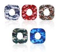 Tinoaly 40uds Parches Adhesivos para Dexcom G7, Parches Impermeables y Transpirables para Sensor CGM con Diseño de Camuflaje Cinta Adhesiva Sin Látex (5 Estilos)