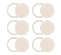 Tinoaly 6uds Arandela Fieltro Repuesto Molinillos Máquinas Espresso de Breville, Anillo Lana Compatible con Modelos BES870, BES878, BES880, BES980, BCG820 Accesorios para Máquinas Espresso