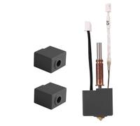 Tinoaly Hotend para Anycubic Kobra 3/Ace Pro, Kit de Extrusor de Cabezal Impresión Cartucho Calentamiento Bloque Calefactor Boquilla Termistor & 2 Cubiertas Silicona para Accesorios Impresora 3D