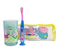 Tinokou Neceser Peppa Pig Vaso + Estuche + Cepillo