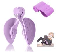 TINRIEF Ejercitador de Piernas Suelo Pelvico 16KG Ejercicio Gimnasio en Casa Maquina Multifuncion Musculacion Deporte Fitness Gluteos Kegel Fortalecedor Tronco Propioceptivo Abdominales (Morado)