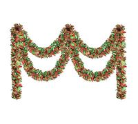 Tinsel Garland's Robust - 78.74x3.54 Christmas Tinsell | Christmass Tinsel Garland | 6.5ft Sparkling Ornaments Wreath | Partyy Garlands | For Party Birthday Halloween Thanksgiving Photo Parties Easter