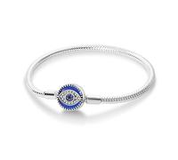 TINSLO Pulsera para mujer de plata de ley 925, pulseras con cierre de corazón, pulsera de serpiente, pulsera de eslabones para San Valentín, día de la madre, cumpleaños, Navidad, regalo para mujeres