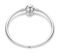 TINSLO Pulsera para mujer de plata de ley 925, pulseras con cierre de corazón, pulsera de serpiente, pulsera de eslabones para San Valentín, día de la madre, cumpleaños, Navidad, regalo para mujeres