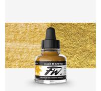 Tinta acr lica Daler Rowney FW Artists, bote de 29,5 ml, tono dorado