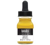Tinta acr lica profesional Liquitex, frasco de 1 oz (30 ml), color xido amarillo