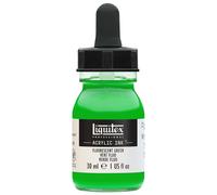 Tinta acr lica profesional Liquitex, frasco de 30 ml (1 oz), verde fluorescente