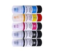 Tinta Apta for Epson 056 057 107 Tinte L8050 L8058 Transparente | Tinta apta for impresora Epson 056 057 107 Dye L18050 L18058 ET-18100, recarga de impresión transparente(1SET 2BK C M Y)