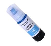 Tinta Apta for Epson 056 057 107 Tinte L8050 L8058 Transparente | Tinta apta for impresora Epson 056 057 107 Dye L18050 L18058 ET-18100, recarga de impresión transparente(1PC Light Cyan)