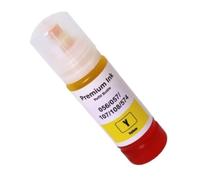 Tinta Apta for Epson 056 057 107 Tinte L8050 L8058 Transparente | Tinta apta for impresora Epson 056 057 107 Dye L18050 L18058 ET-18100, recarga de impresión transparente(1PC Yellow)
