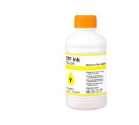 Tinta Blanca DTF a Base de Agua de 250 ml Compatible con XP600 L1805 1390 L1800 P600 P800 DX5 4720 I3200 Impresoras para la Camiseta Digital Impresión de película Textil(250ML - Y)