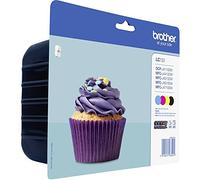 Brother LC123VALBPDR Multipack negro / cian / magenta / amarillo Original LC-123