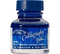 Tinta caligr fica Winsor & Newton, botella de 30 ml (1 oz), color azul oscuro