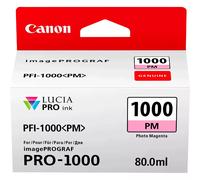 Tinta Canon PFI-1000PM Color Foto Magenta