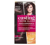 Tinta Capelli Casting Creme Gloss Senza Ammoniaca Per Una Fragranza Piacevole 4102 Cool Brunette Cioccolato Fondente 1P Ezzo
