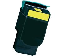 TINTA COMPATIBLE Toner GENERICO para LEXMARK CX410/CX510 Amarillo 80C2HY0/802HY