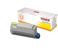 Tinta Compatible Toner Generico Para Oki Executive Es7470/Es7480 Amarillo 45396213