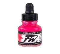 Tinta de acrílico fluorescente Fw 1 Oz rosado