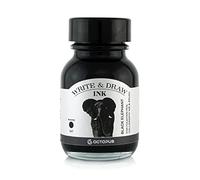 Tinta de escritura y dibujo Octopus Write and Draw Ink 347 Negro Elefante, tinta impermeable para escribir y dibujar, tinta de caligrafía, tinta de dibujo resistente a la decoloración para plumas