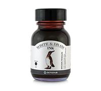 Tinta de escritura y dibujo Octopus Write and Draw Ink 431 Brown Pinguin, tinta resistente al agua para escribir y dibujar, tinta de caligrafía, perruca resistente a la decoloración para pluma