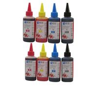Tinta de Impresora for Cartucho H-/*p 304 XL 301xl 301 300 302 303 XL 901 350 351 650 HP62 65 61 680 63 Kit de Recarga(2BK 2C 2M 2Y)
