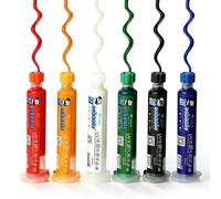 Tinta De Máscara De Soldadura, 6 pieza 10CC Tinta Resistente A Soldadura De Curado Con Luz UV, Solder Mask Ink Tinta Pasta de Soldaduras para PCB BGA Reparación de Placas de Circuito