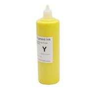 Tinta de Pigmento PFI-120, Recarga de tintas de 500ML for ca-n iPF TM-200 TM-205 TM-250 TM-300 TM-305 TM-355 TM-350 GP-200 GP-300, impresoras 1 ud.(Y-Pigment Ink)