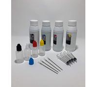 Tinta de recarga de alta calidad para cartuchos de cartucho 603XL recargable Auto Reset no estropea los cabezales de impresión devolviéndose en solución sin atascar con el tiempo.