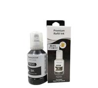Tinta de Recarga de Calidad 504 T504 BK, Paquete de 4 compatibles con Suministros de Impresora L4150 L4160 L4260 L6161 L6171 L6191 L6270 L14150 504 T504 BK(Black)