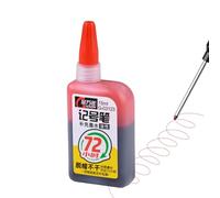 Tinta De Recarga De Marcador Permanente - Incre De Marca De Marcador Permanente Tinta Super Color Tinta, Suministros De Artesanía Impermeables A Base De Aceite Accesorios De Marcadores Multicolor Para