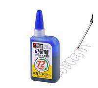 Tinta de repuesto de alta calidad para autoentintar, tinta de repuesto permanente para marcadores, autoentintada, nuestra está diseñada para marcadores de cabeza larga de 45 mm y es perfecta para