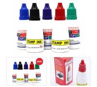 Tinta de repuesto de tinta autoentintable de alta calidad de 25 cc para varios proyectos, garantiza un estampado limpio y preciso (morado)