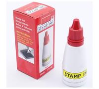 Tinta de repuesto de tinta autoentintada de alta calidad de 25 cc para varios proyectos, garantiza un estampado limpio y preciso (rojo)