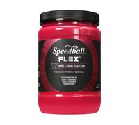 Tinta de serigrafa Speedball Flex Fabric, 32 onzas, color fucsia, para camisetas y serigrafa