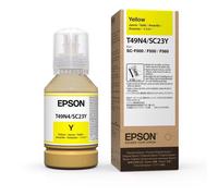 Tinta de sublimación Epson (T49N4) - Yellow 140 ml para Epson F100 y F500