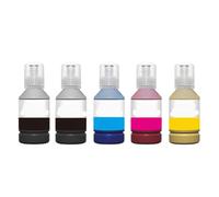 Tinta de sublimación T49N T49N1 T49N2 T49N3 T49N4 Recambio de Botella a Granel Compatible con Colores Compatible con SC F100 SC F500 F560(2BK-1C-1M-1Y)