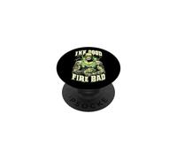 Tinta de Tatuaje Frankenstein Good Fire Bad Halloween Monster PopSockets PopGrip Adhesivo