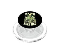 Tinta de Tatuaje Frankenstein Good Fire Bad Halloween Monster PopSockets PopGrip para MagSafe