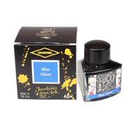 Tinta Diamine Blue Velvet embotellada 40 ml Acuarela Botella de vidrio triangular de 40 ml