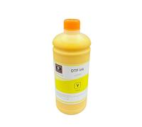 Tinta DTF 1000 ml Compatible Impresoras Epson Transferencia PET Amarillo | Recambio de tinta DTF de 1000 ml para impresoras y cabezales Epson, alta transferencia sobre film PET