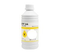 Tinta DTF para la película de la impresora directa Transferencia de calor compatible con película de PET Hot Hot Powder Transferencia Película Textil Tinta DTF Impresión 500ml 5 Color(Yellow)