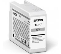 Tinta Epson T47A7 UltraChrome Pro 10 gris en un solo paquete de 50 ml