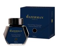 Waterman tinta para pluma estilográficanegro intensofrasco de 50 ml