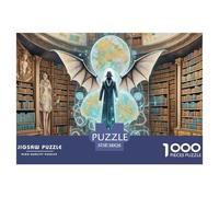 Tinta Fantasma 1000 Piezas Puzzle Fantasía Mágica para Toda La Familia Multicolor Decoración del Hogar Colección 38x26cm/1000pcs