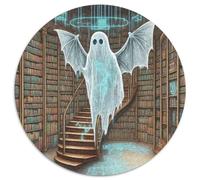 Tinta Fantasma 1000 Piezas Puzzles Fantasía Mágica Circular Puzzle para Niños Y Niñas Regalos Originales Juegos De Puzzle para Aliviar El Estrés 1000pcs (67.5x67.5cm)