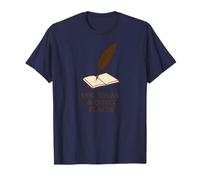 Tinta, Ideas y Lugares tranquilos: Libro de Pluma de Pluma Camiseta