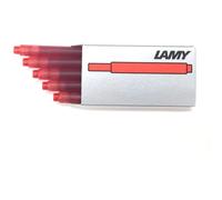 Tinta Lamy T10 roja (caja)