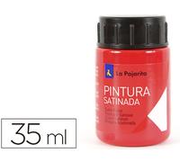 Pintura Satinada LA PAJARITA Bote 35 ml. L-07 Bermellón