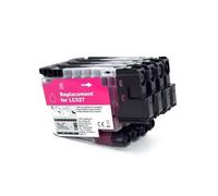 Tinta LC527XL, Compatible con Brother, LC527 | Uso en la oficina en casa, impresión fluida, fácil manejo, documentos de rutina(LC527 - KCMY)